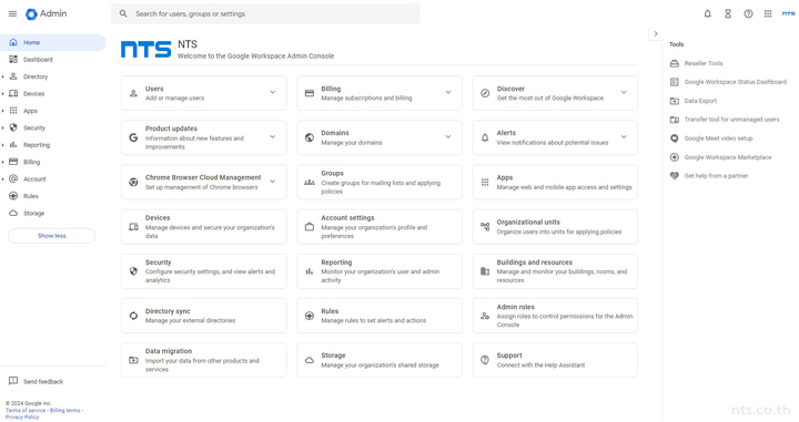 How to Login to Admin console for Google Workspace