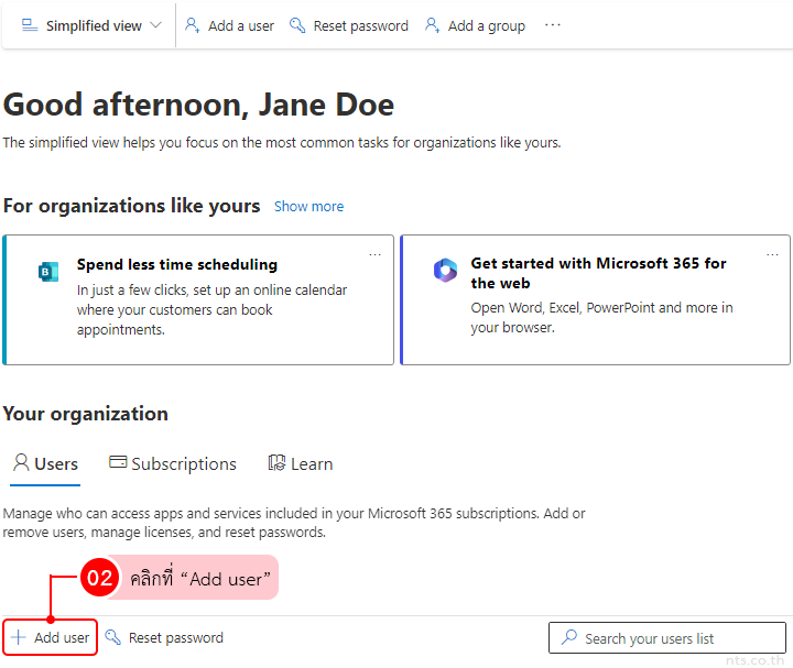 How to Add User in Microsoft 365 Admin center