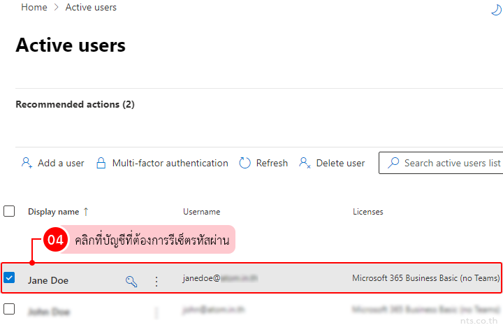 How to Reset User Password in Microsoft 365 Admin Center