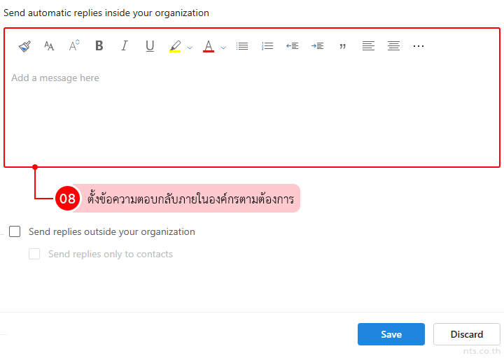 How to Set Up Automatic Replies in Outlook Web
