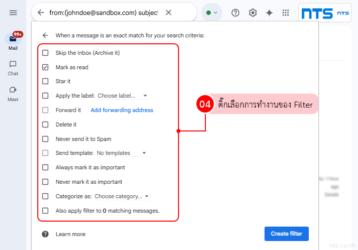 Setting up Labels and Filters in Gmail