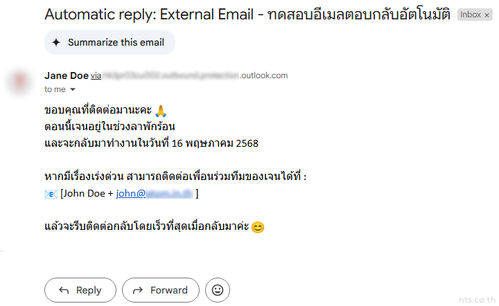 How to Set Up Automatic Replies in Outlook Web