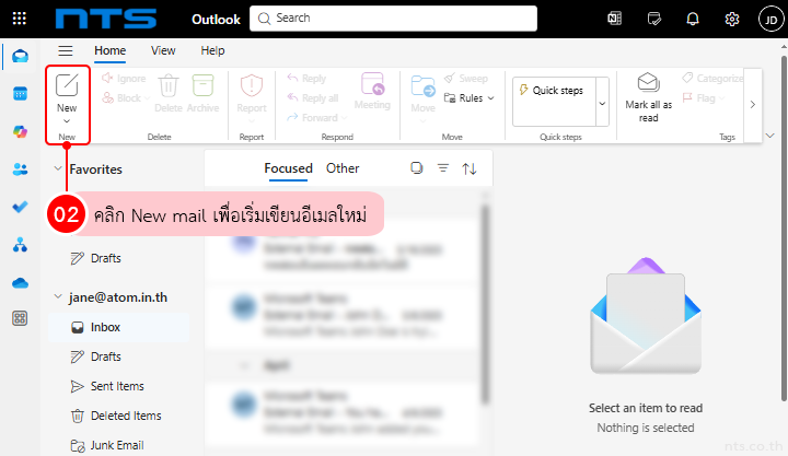 How to Create template on Outlook for web