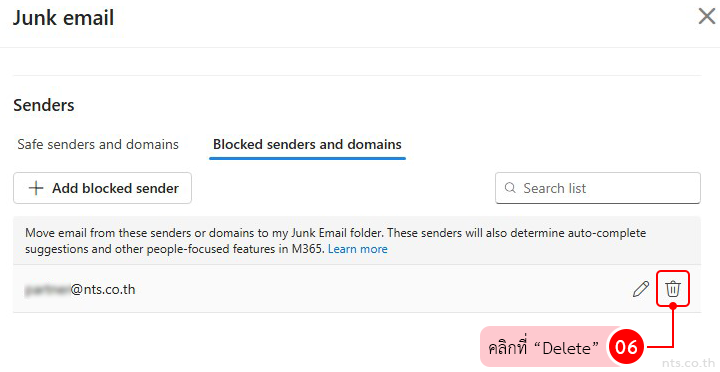 How to Unblock a Sender in Outlook on the web