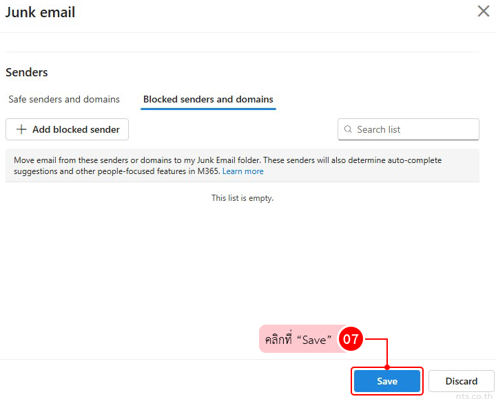 How to Unblock a Sender in Outlook on the web