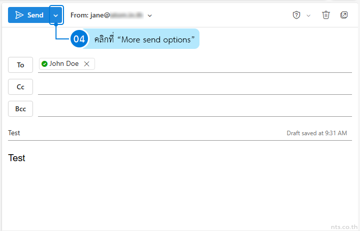 How to Schedule Emails in Advance in Outlook on the Web