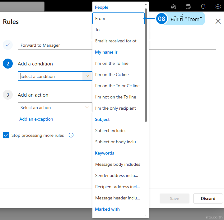 How to Forward Emails Automatically in Outlook on the Web