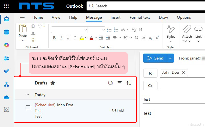How to Schedule Emails in Advance in Outlook on the Web