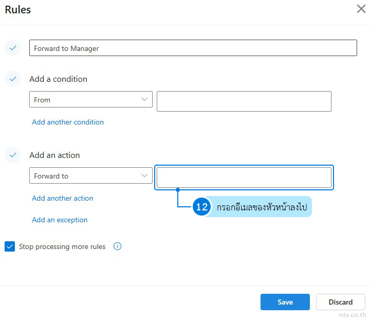 How to Forward Emails Automatically in Outlook on the Web