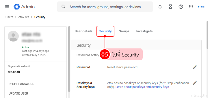 Google workspace recovery options