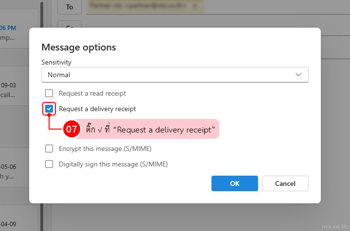 How to Request a Delivery Receipt in Outlook Web