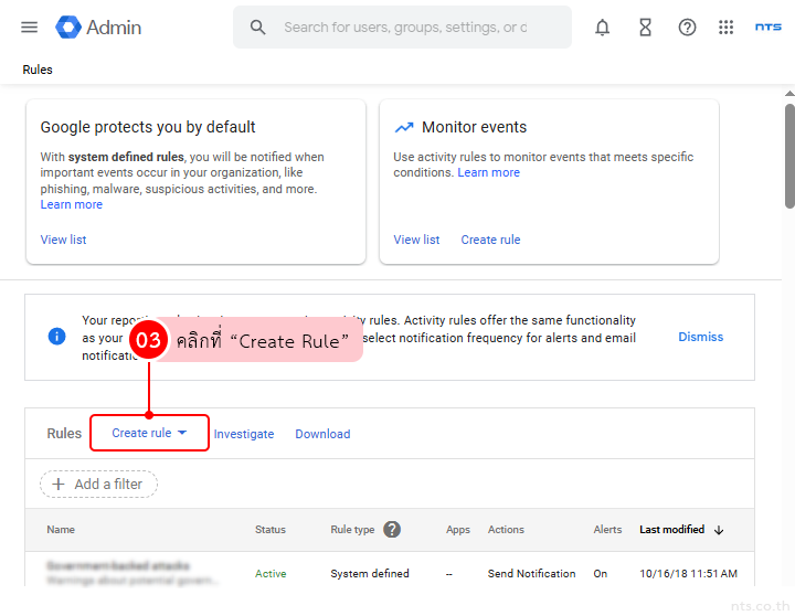 Google workspace shared drive deletion alert