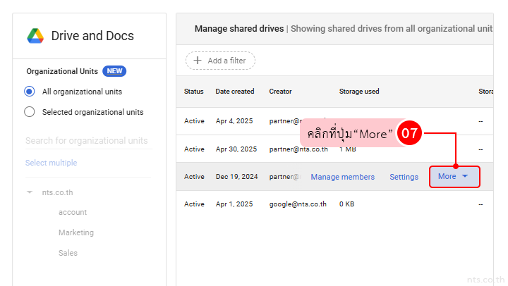 Restore deleted files shared drives google workspace