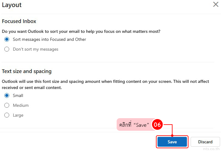 How to Change Text Size and Line Spacing in Outlook Web
