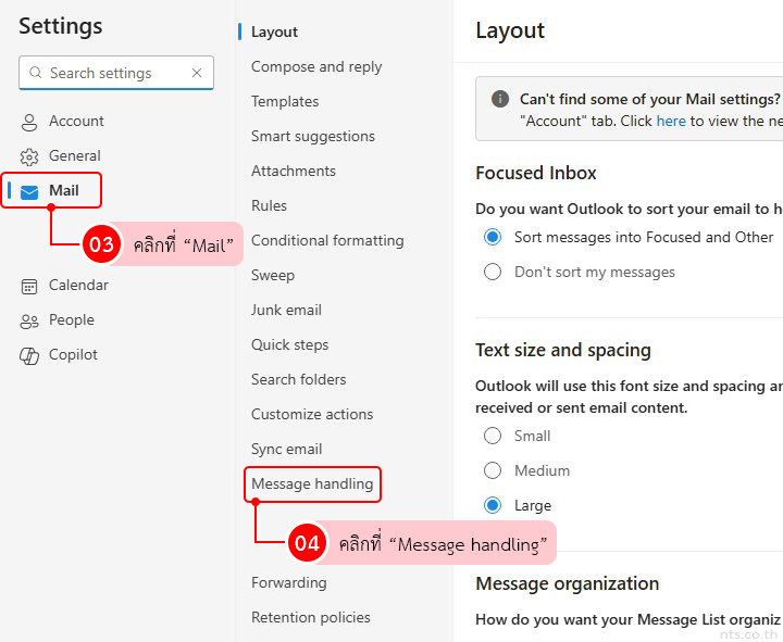 How to Set Up Action Confirmations in Outlook Web
