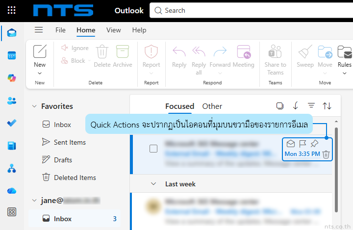 How to Set Up Quick Actions in Outlook Web