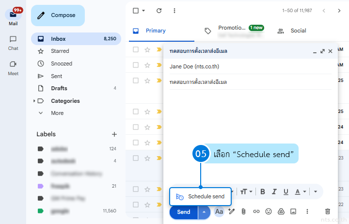 How to Schedule Emails in Gmail Using a Web Browser