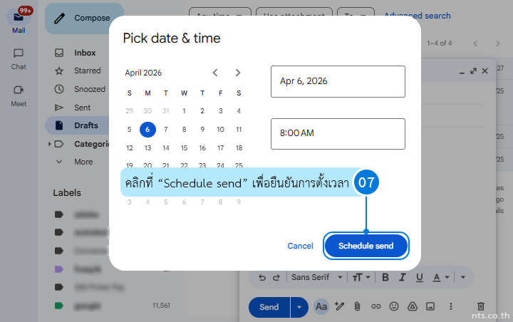 How to Schedule Emails in Gmail Using a Web Browser