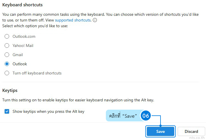 How to Set Up Keyboard Shortcuts in Outlook on the Web