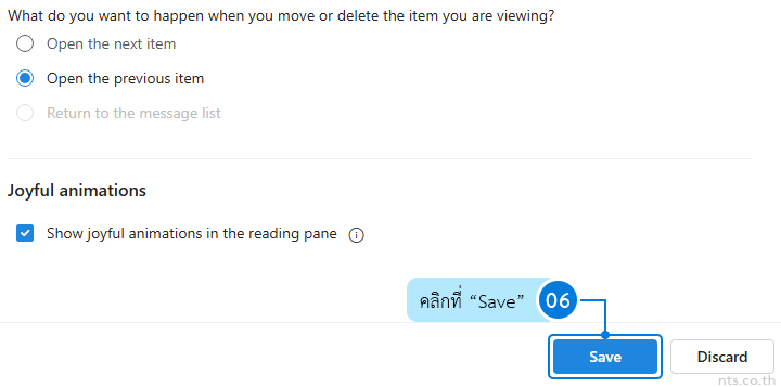 How to Set Actions After Moving or Deleting Emails in Outlook Web