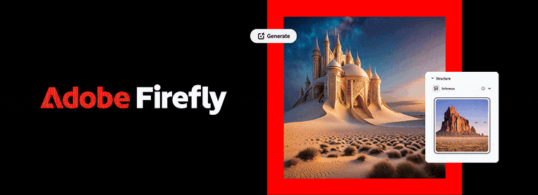 New Structure Reference capabilities in Adobe Firefly