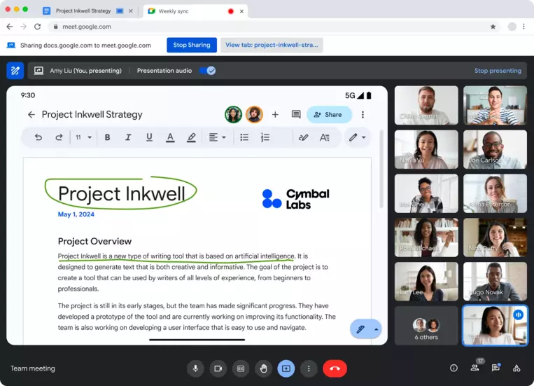 Use annotations to enhance your presentations in Google Meet