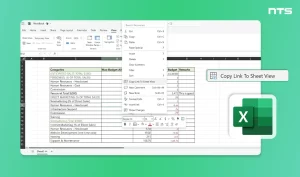 Share links to Sheet views In Excel for the web