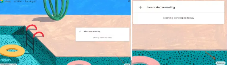 Preview and test upcoming features on Google Meet hardware devices