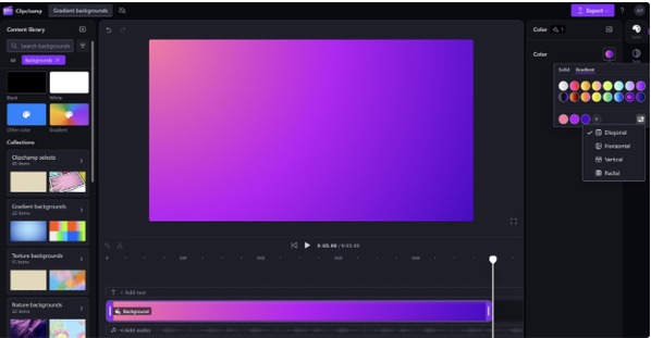 New content and creative tools in Clipchamp