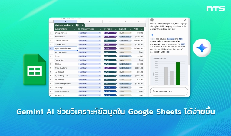 Gemini in Google Sheets