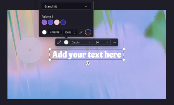 New content and creative tools in Clipchamp