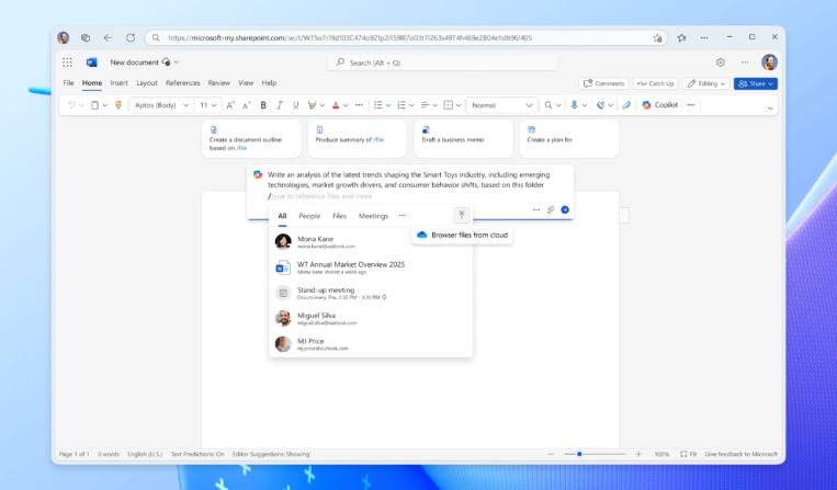 Expand Your Word References with Microsoft 365 Copilot