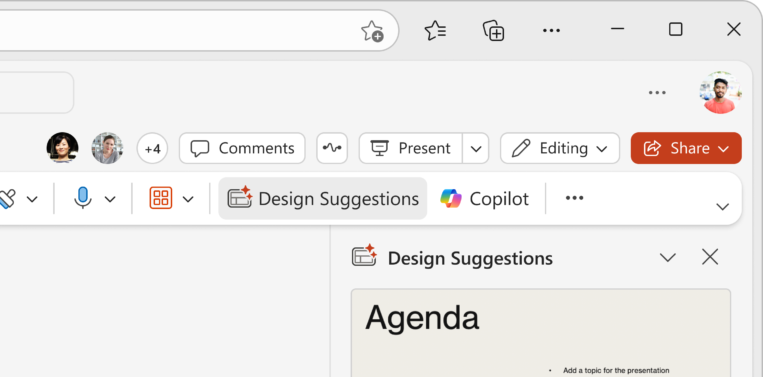 Design Suggestions: Combining the power of Designer and Microsoft Copilot in PowerPoint