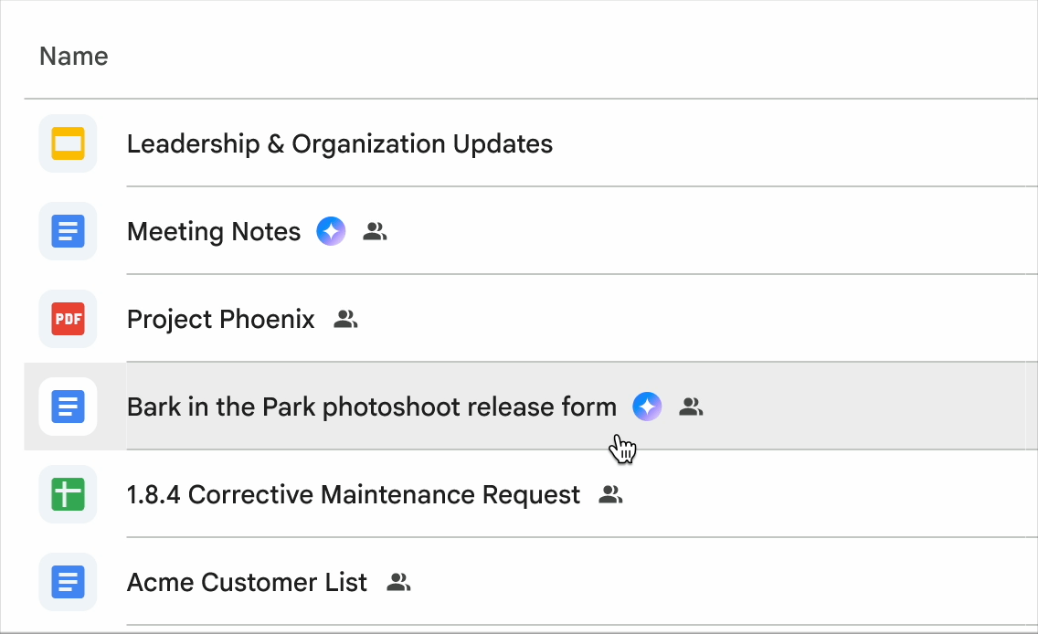 Stay up to date on the latest changes to your files in Drive using “Catch me up”