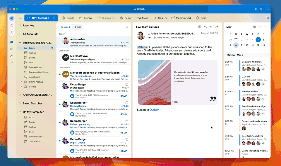 Show your Pride in Microsoft 365 for Mac and iOS