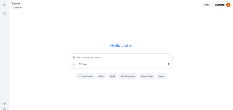 Your organization's logo will now appear in the Gemini app