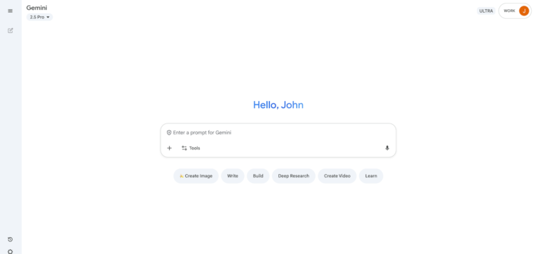 Your organization's logo will now appear in the Gemini app