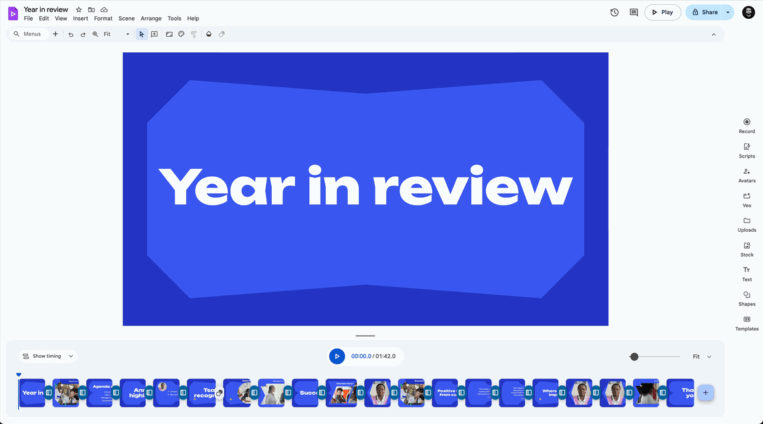 Create vertical and square videos in Google Vids