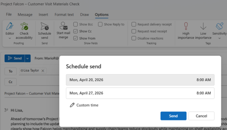 Stay productive in new Outlook for Windows with these 5 features