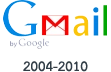 Google Gmail logo 2004 - 2010