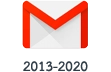 Google Gmail logo 2013 - 2020